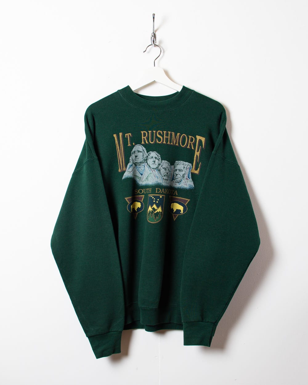 MLB Korea Classic Sports Big Logo Oversized Sweatshirt La Dodgers Green