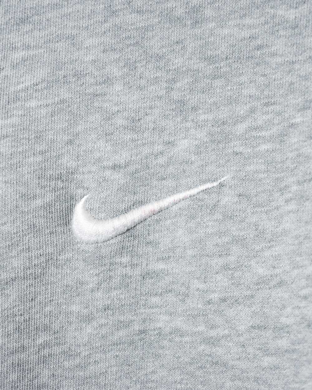 Stone Nike Zip-Through Sweatshirt - Small