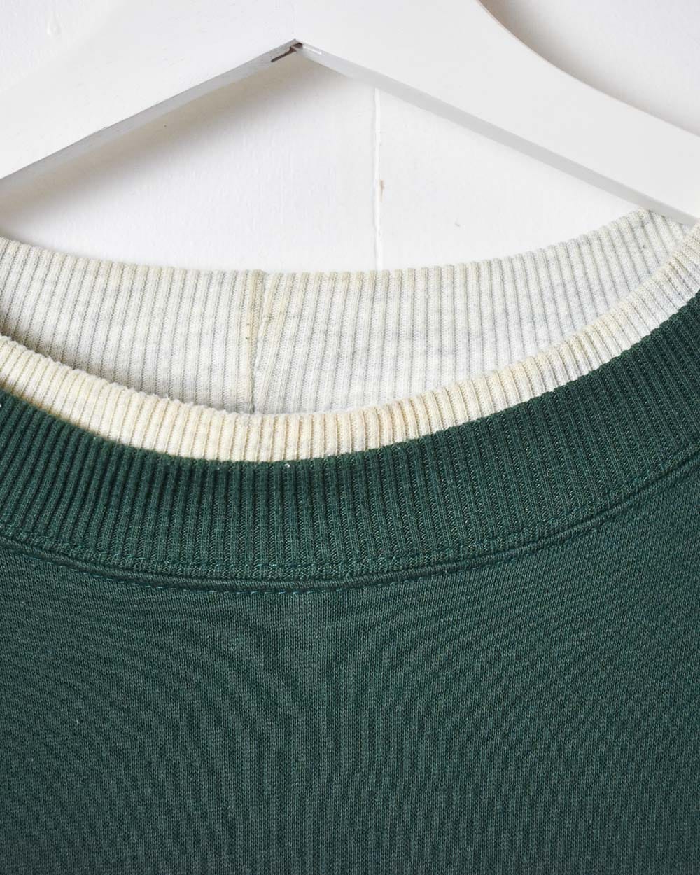 Green Golf Double Neck Sweatshirt - Large