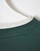 Green Golf Double Neck Sweatshirt - Large