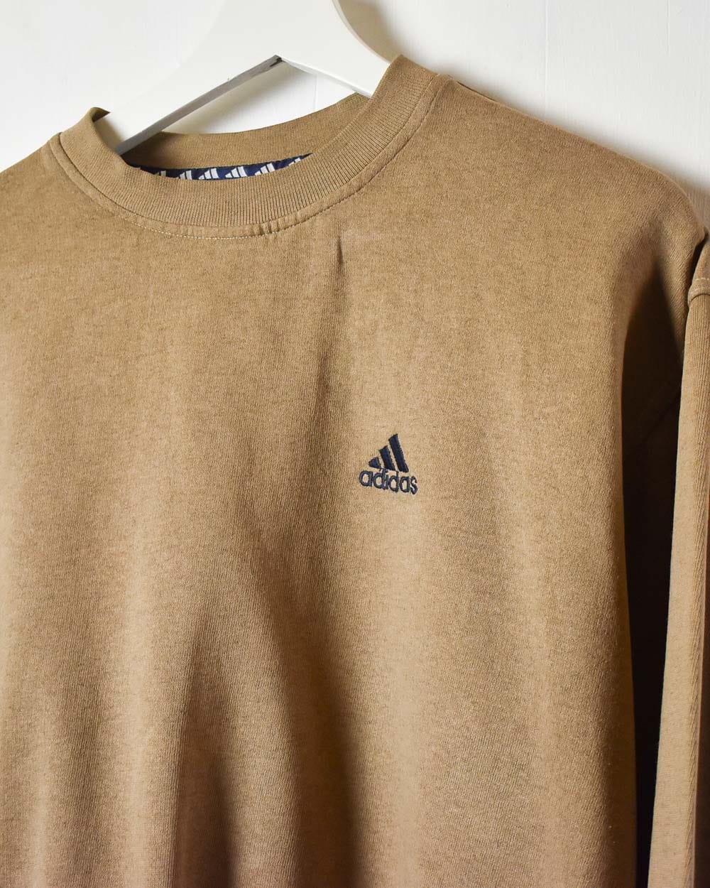 Brown Adidas Sweatshirt - Small