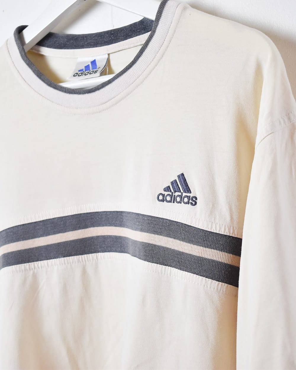 Neutral Adidas T-Shirt - X-Large