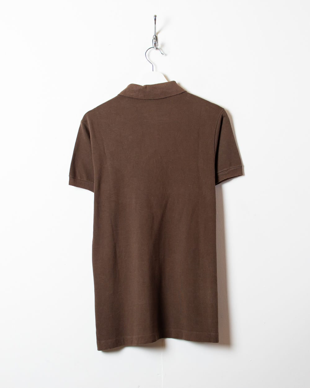 Brown Chemise Lacoste Polo Shirt - Medium