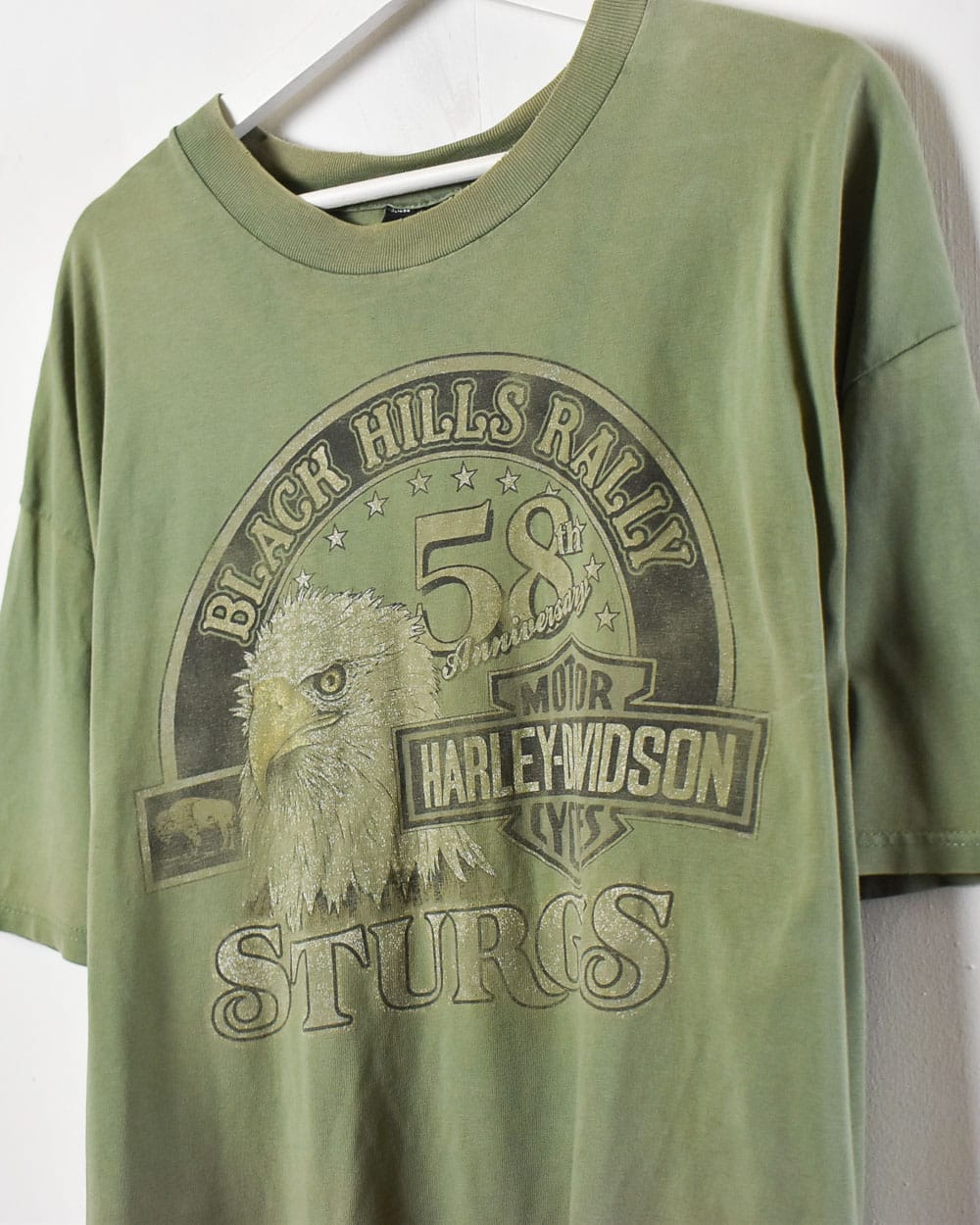 Khaki Harley Davidson Sturgis T-Shirt - XX-Large