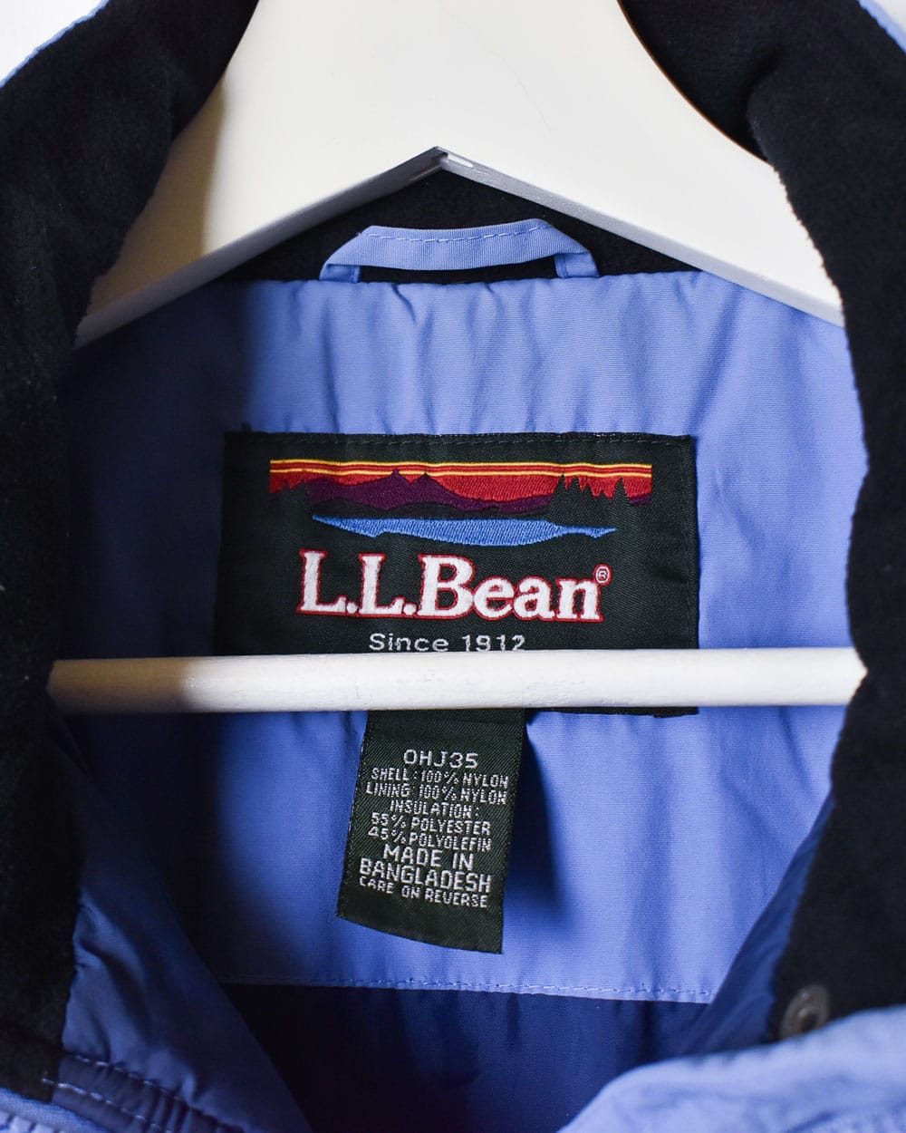 Blue LL Bean Coat - Medium Women's