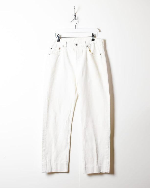 White Levi's 501 Jeans - W33 L30