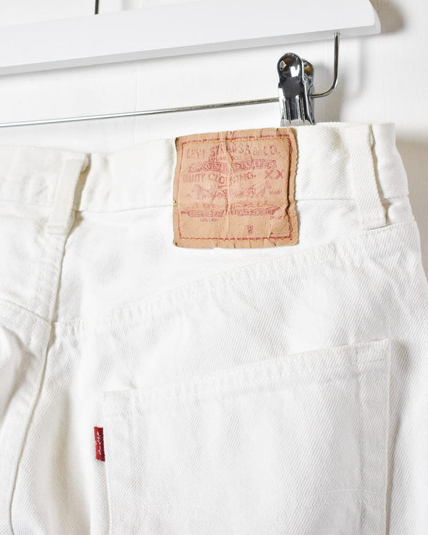 White Levi's 501 Jeans - W33 L30