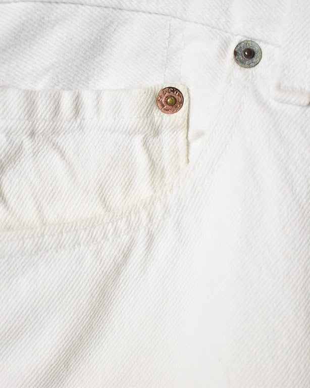 White Levi's 501 Jeans - W33 L30