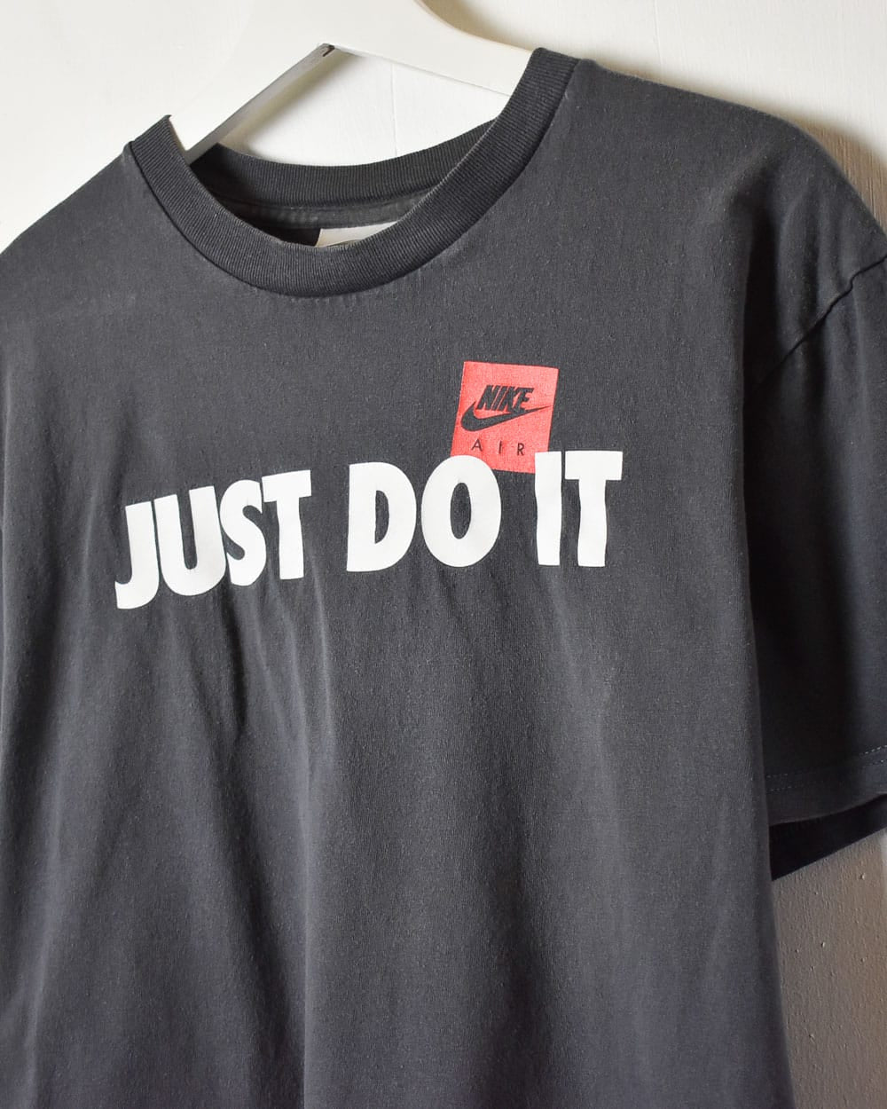 Grey Nike Just Do It T-Shirt - Medium