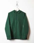 Green Nike Tech Hooded Jacket - Large Women's