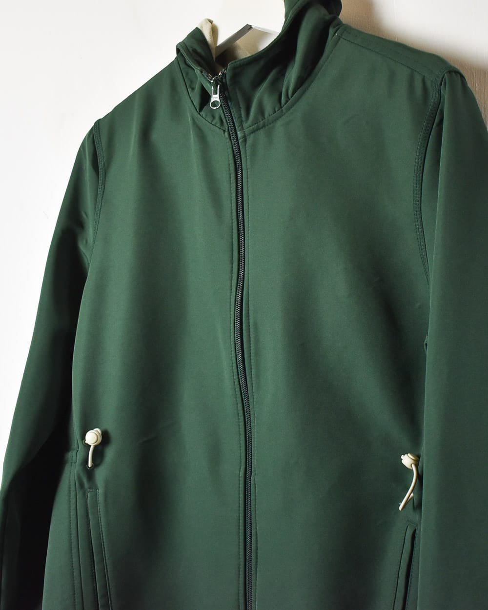 Green Nike Tech Hooded Jacket - Large Women's