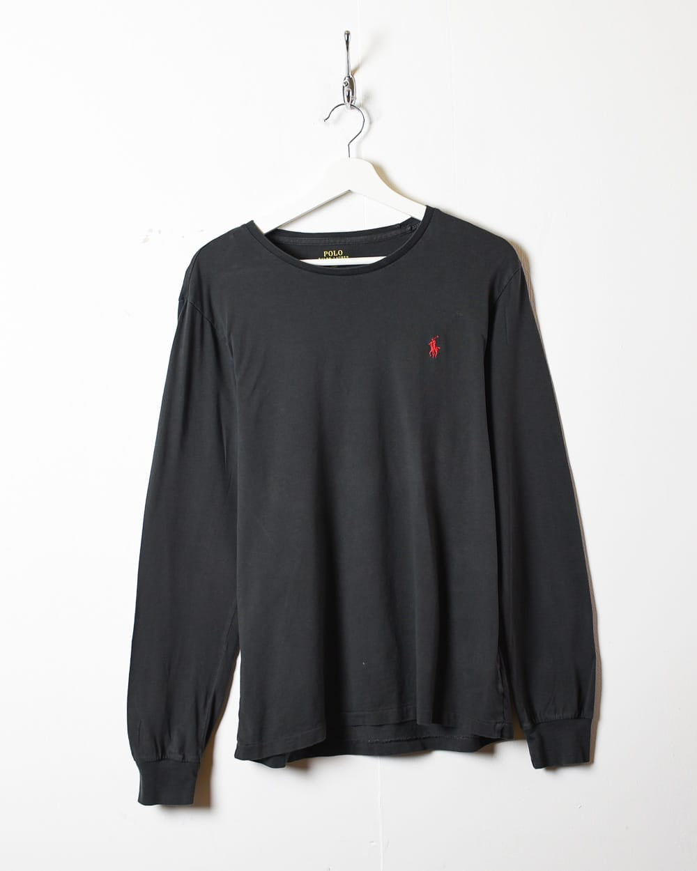 Black Polo Ralph Lauren Long Sleeved T-Shirt - Medium