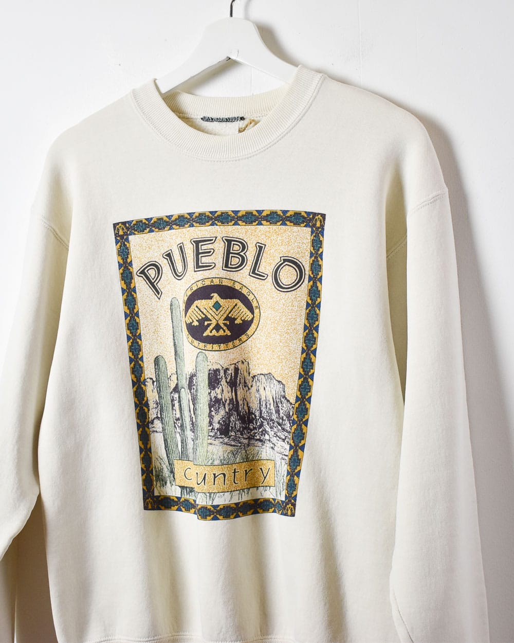 Neutral Pueblo Country Sweatshirt - Small