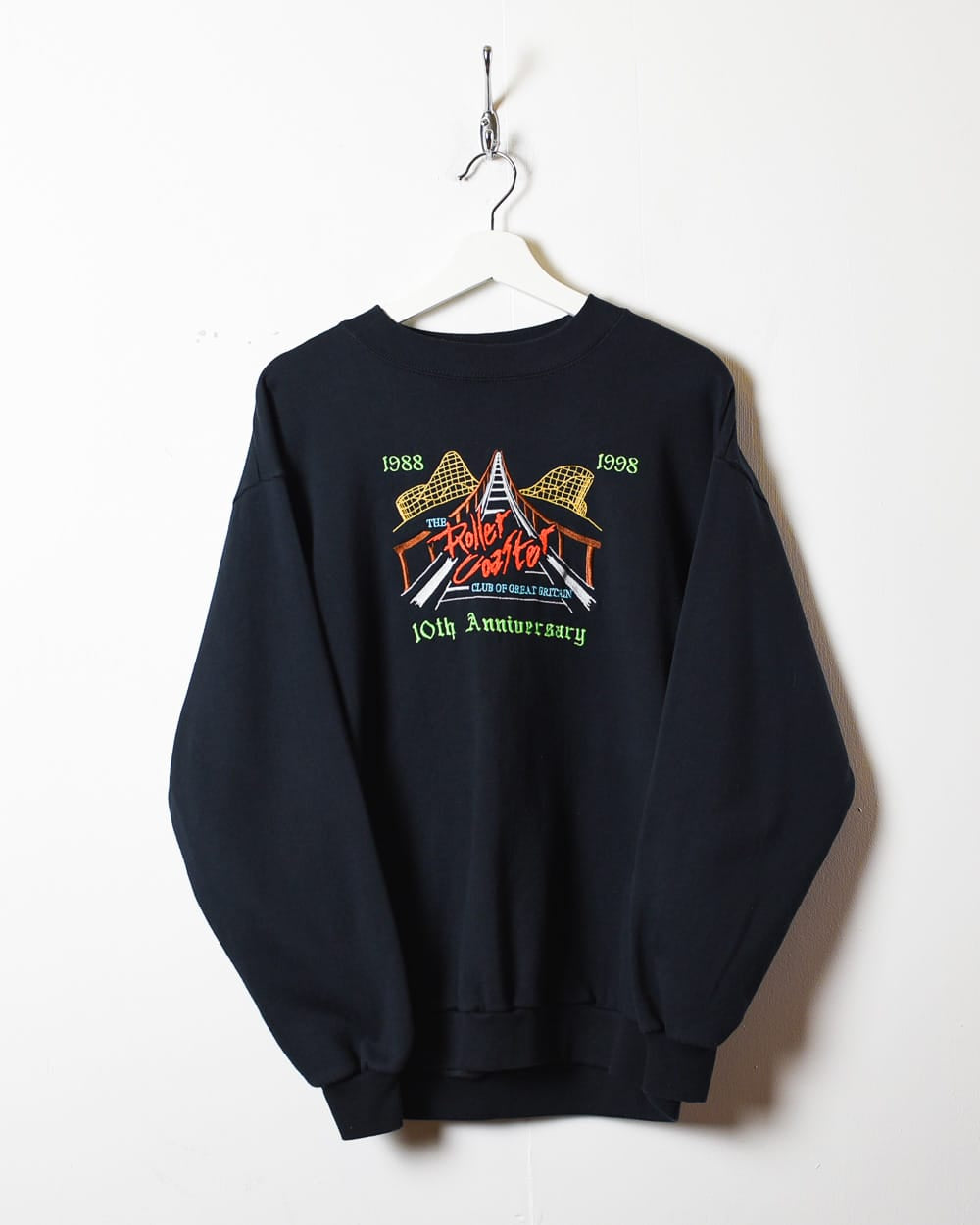 Black Airak The Rollercoaster Club Sweatshirt - Small