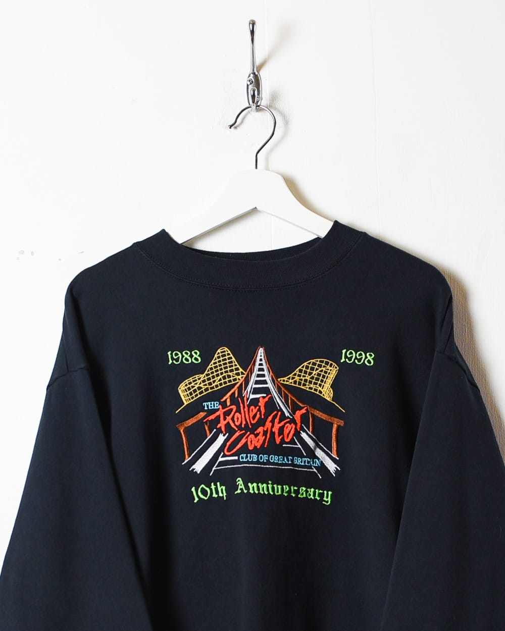 Black Airak The Rollercoaster Club Sweatshirt - Small