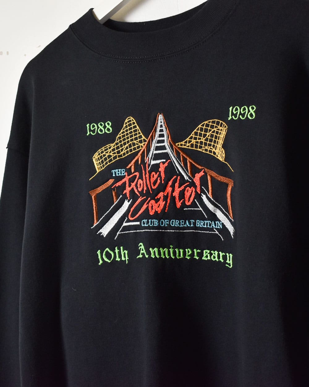 Black Airak The Rollercoaster Club Sweatshirt - Small