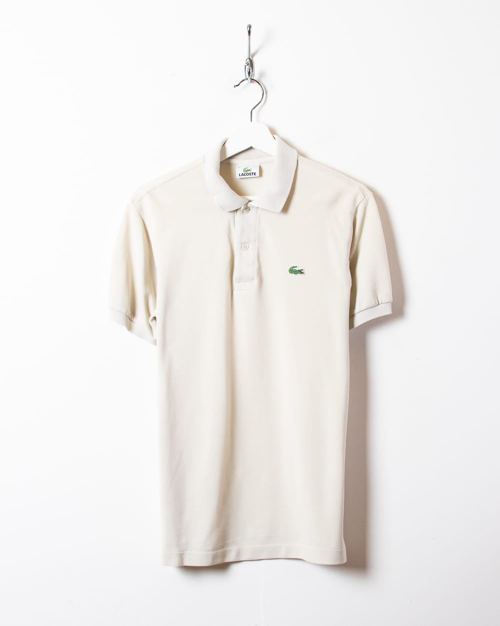 Neutral Lacoste Polo Shirt - Small