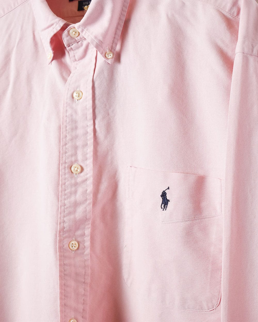 Pink Polo Ralph Lauren Big Shirt - Medium