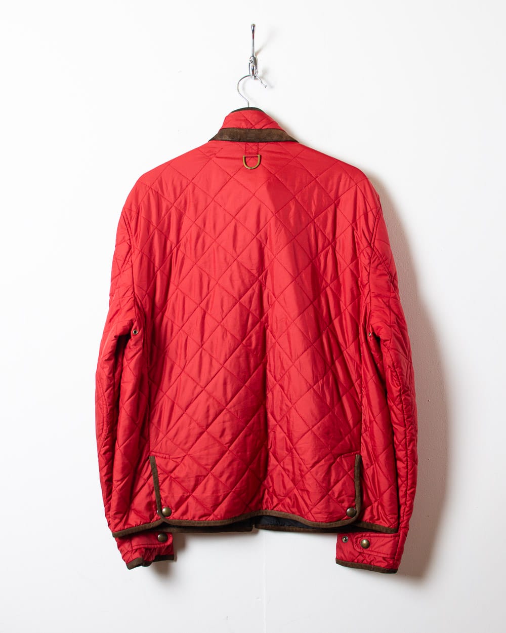 Red Polo Ralph Lauren Reversible Quilted Jacket - Large Women's