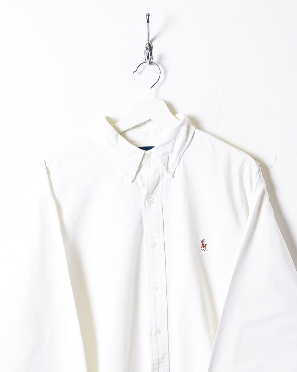 White Polo Ralph Lauren Shirt  - X-Large