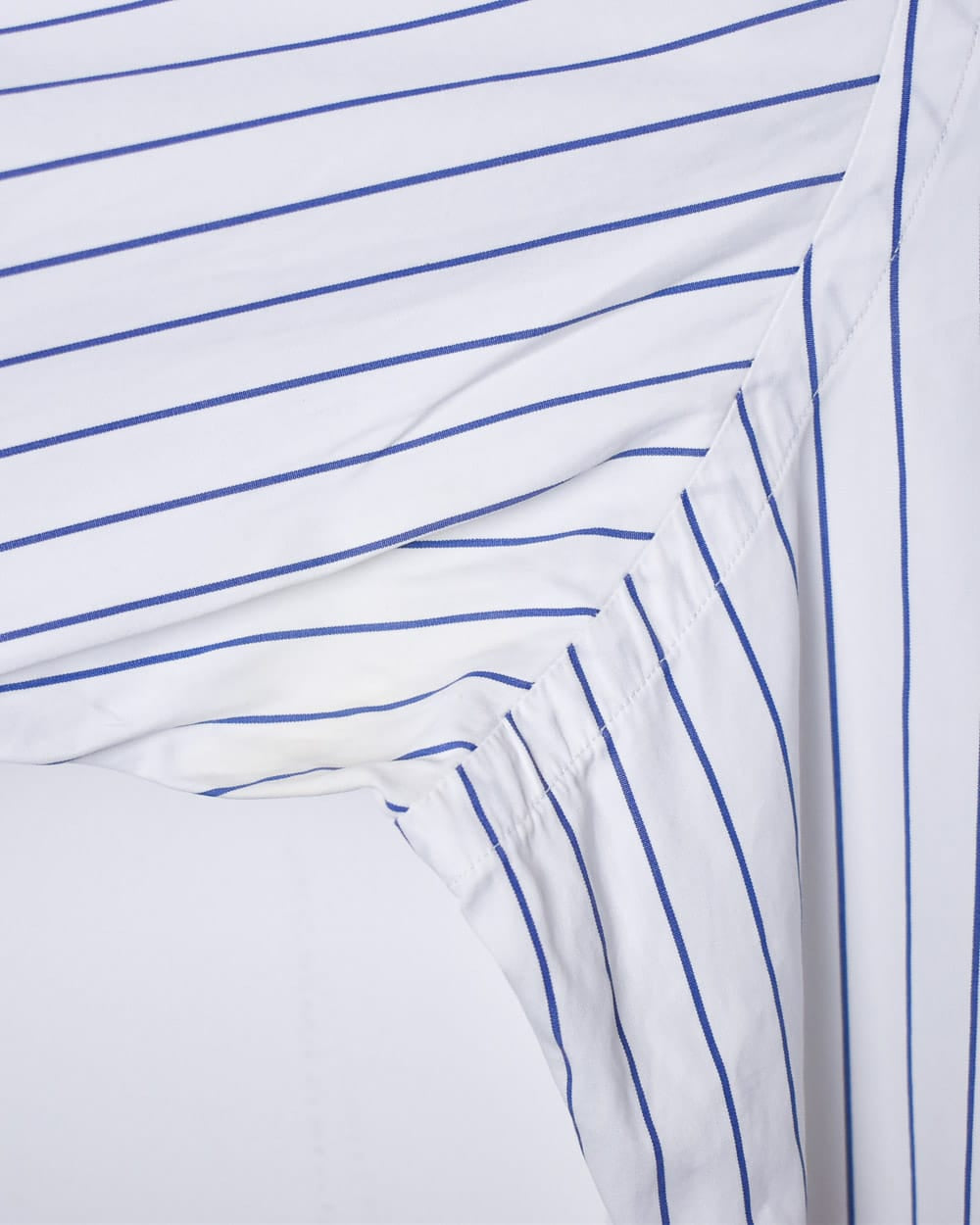 White Polo Ralph Lauren Striped Shirt - X-Large
