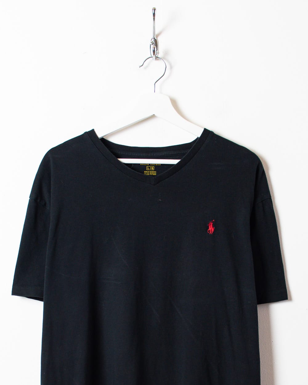 Black Polo Ralph Lauren T-Shirt - Large