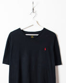 Black Polo Ralph Lauren T-Shirt - Large