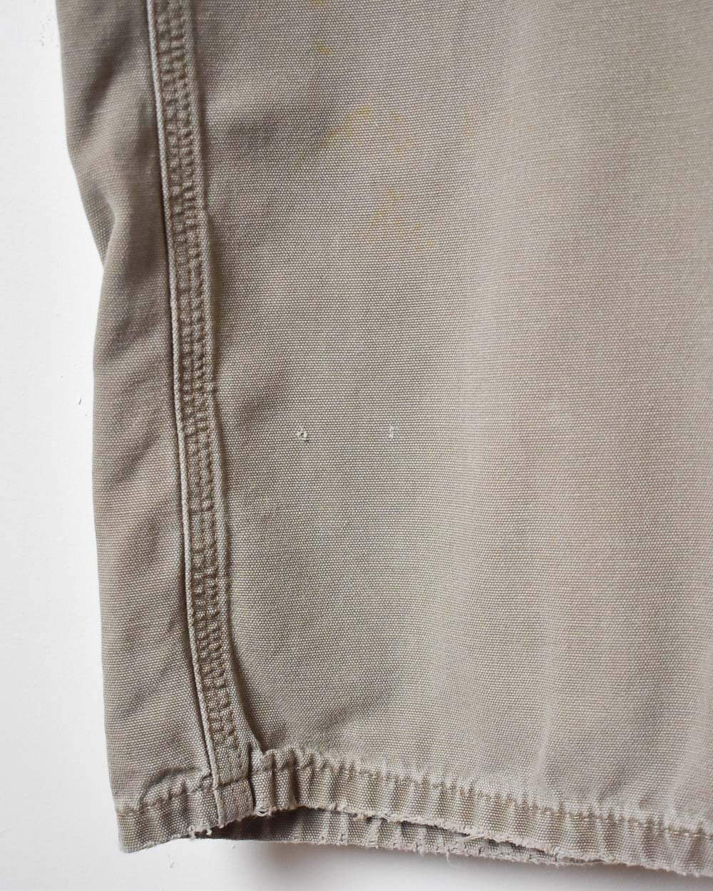 Neutral Carhartt Worn Carpenter Jeans - W40 L30