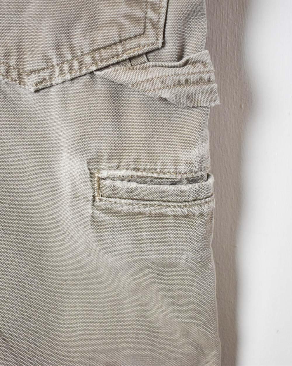Neutral Carhartt Worn Carpenter Jeans - W40 L30