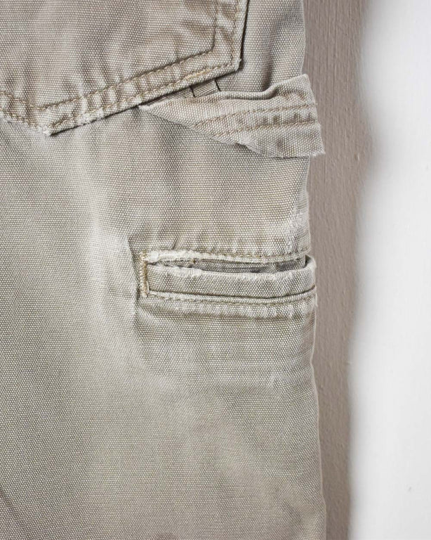 Neutral Carhartt Worn Carpenter Jeans - W40 L30