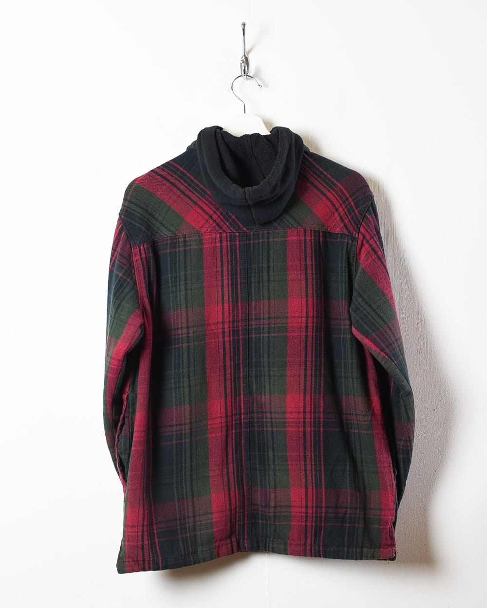 Red Dickies Padded Flannel Overshirt - Small