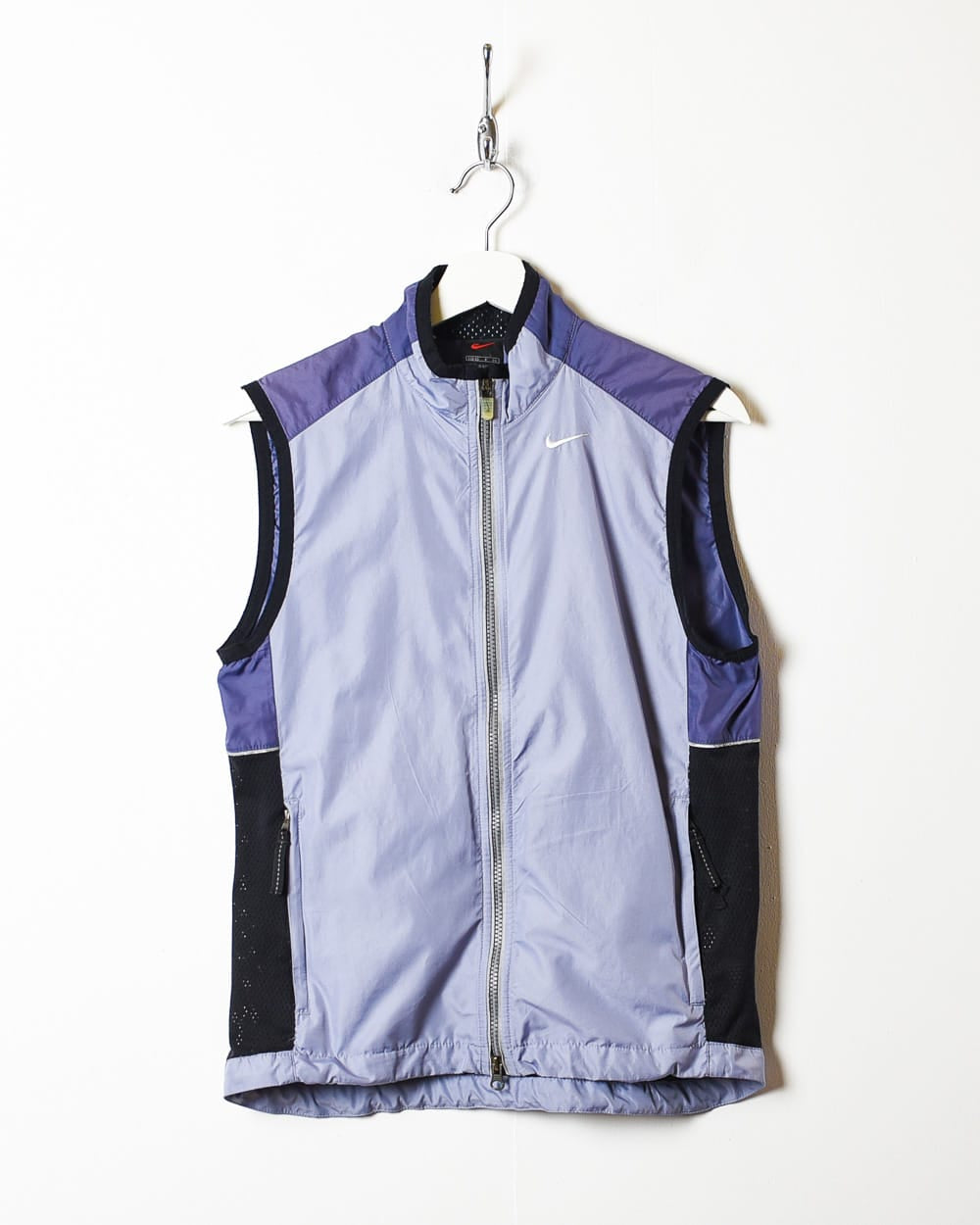 Purple Nike Sleeveless Windbreaker Jacket - Small Women's