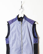 Purple Nike Sleeveless Windbreaker Jacket - Small Women's