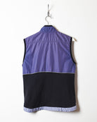 Purple Nike Sleeveless Windbreaker Jacket - Small Women's