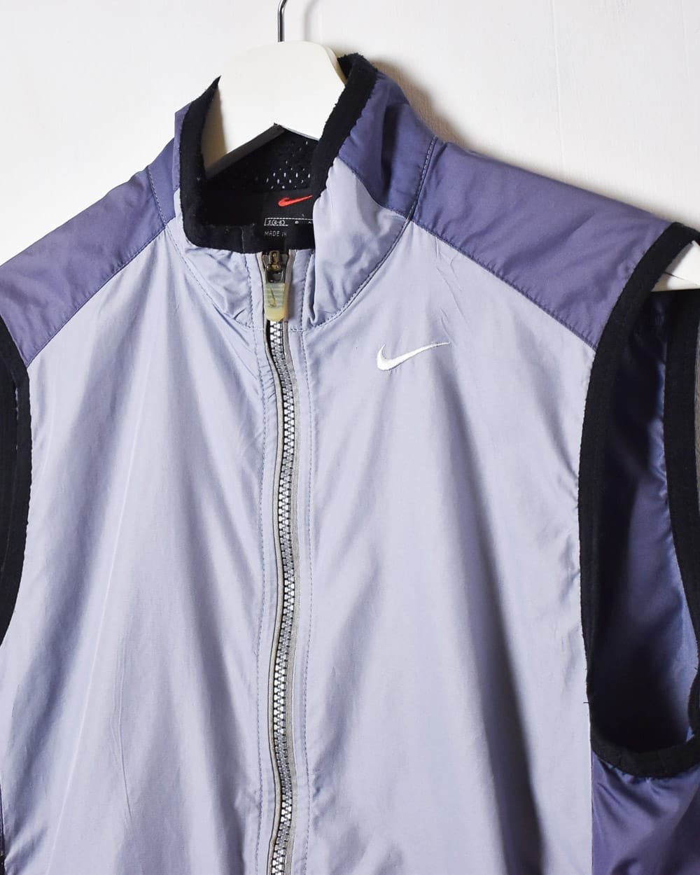 Purple Nike Sleeveless Windbreaker Jacket - Small Women's