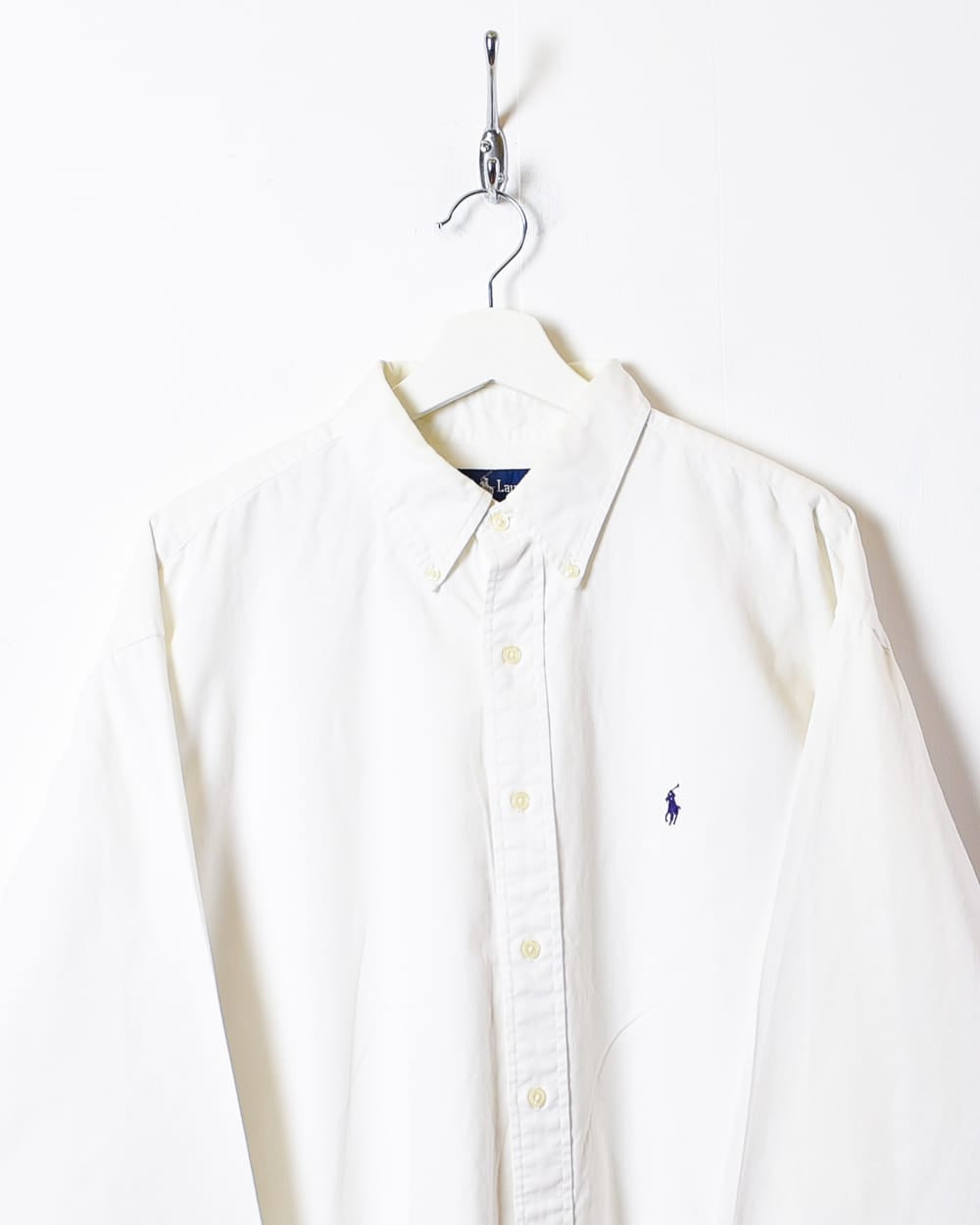 White Polo Ralph Lauren Shirt - X-Large