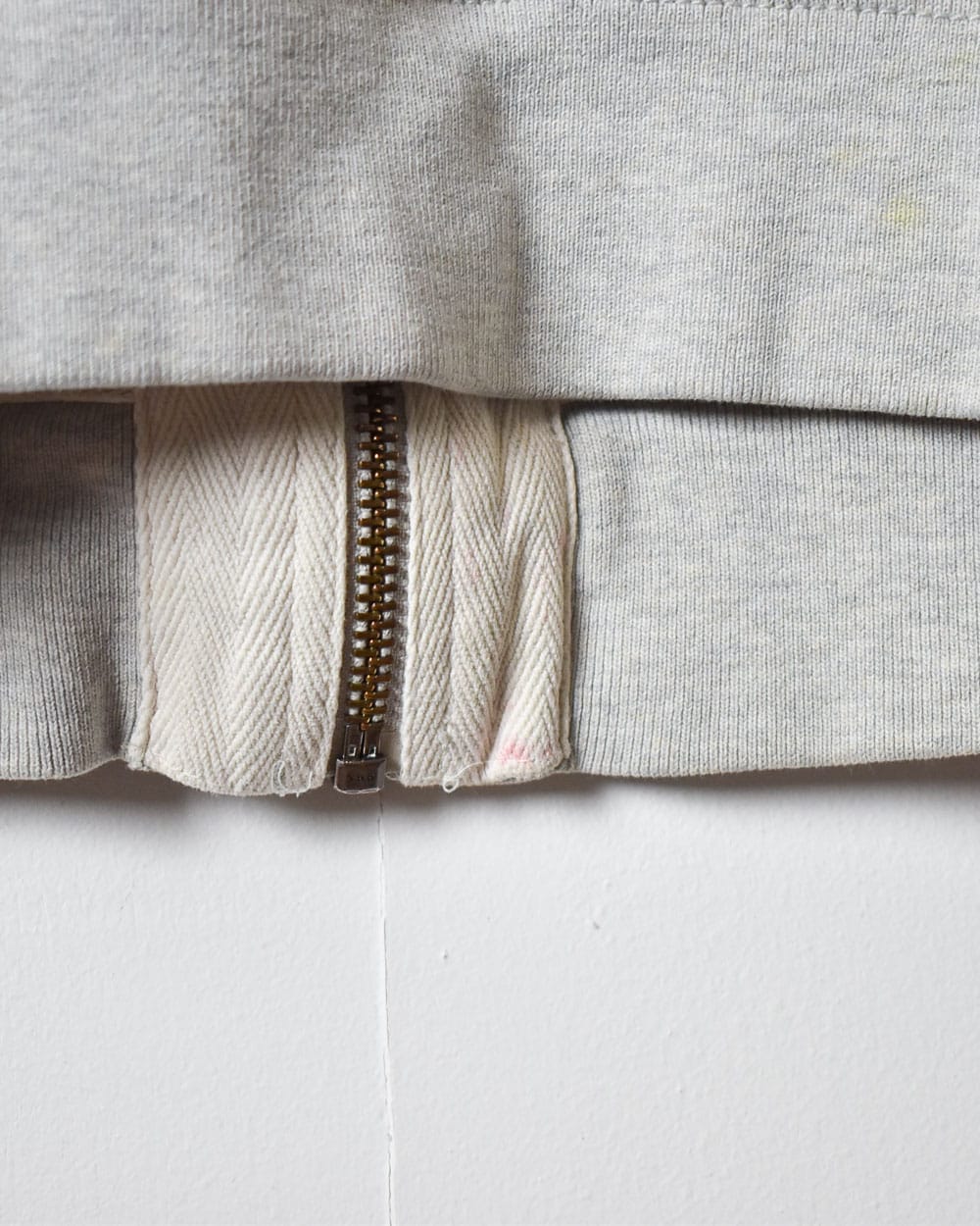 Stone Polo Ralph Lauren Zip-Through Hoodie - Medium