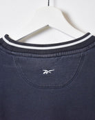 Navy Reebok Sweatshirt - Small