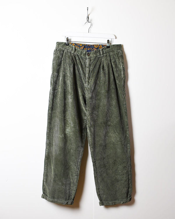 Khaki Tommy Hilfiger Corduroy Jeans - W37 L30