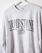 Stone Tombstone Arizona Sweatshirt - Medium