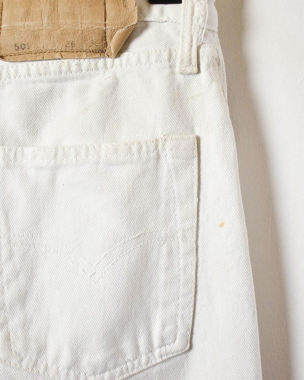 White Levi's 501 Jeans - W26 L34