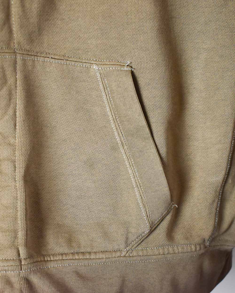 Brown Polo Ralph Lauren Zip-Through Hoodie - X-Large
