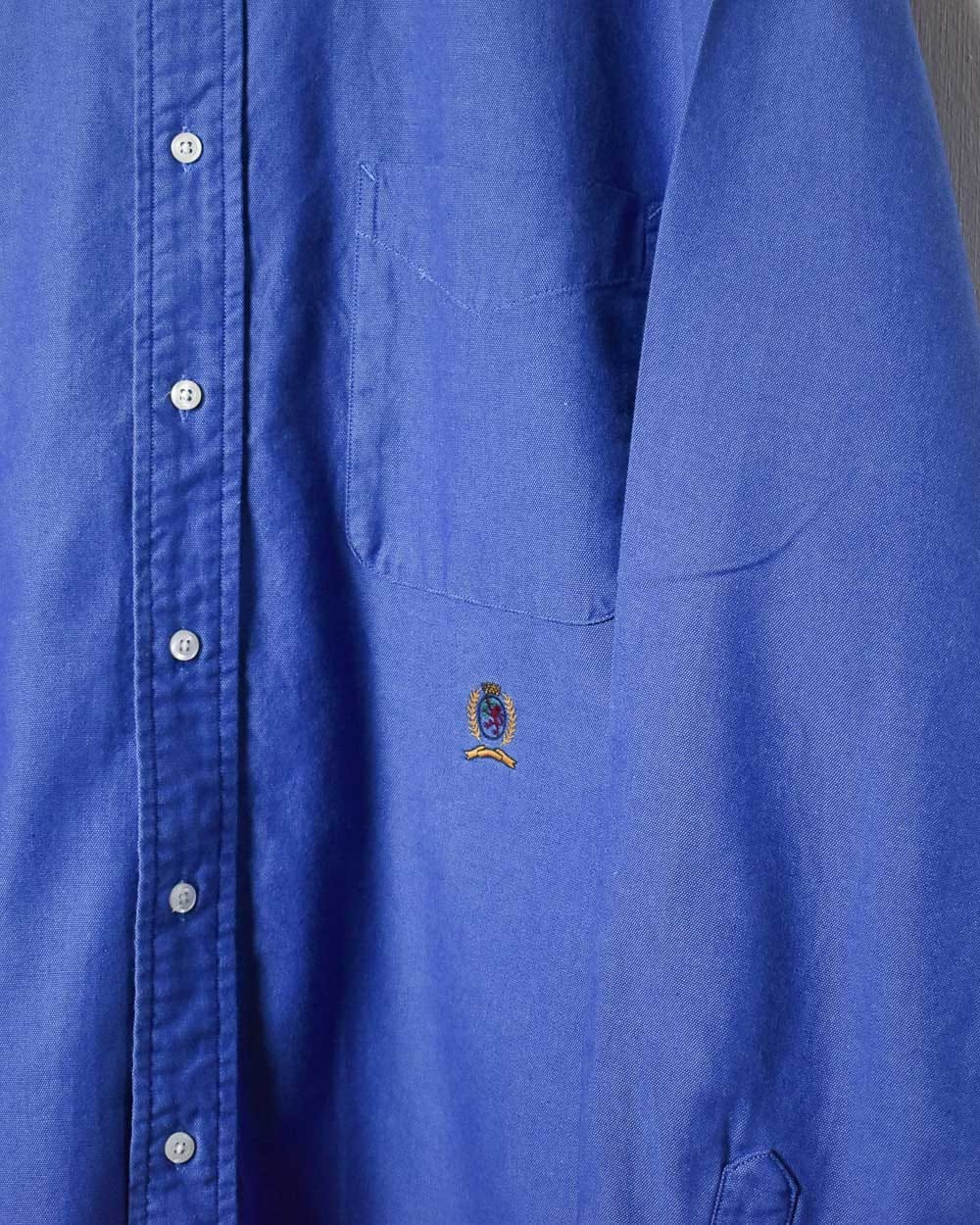 Blue Tommy Hilfiger Shirt - X-Large