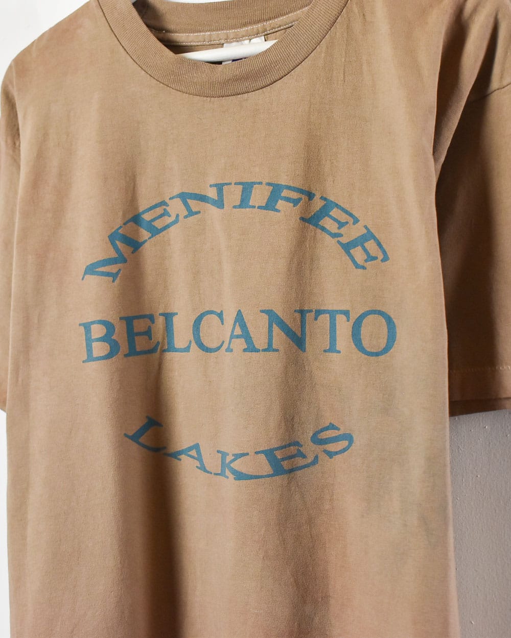 Brown Belcanto Menifee Lakes Single Stitch T-Shirt - Large