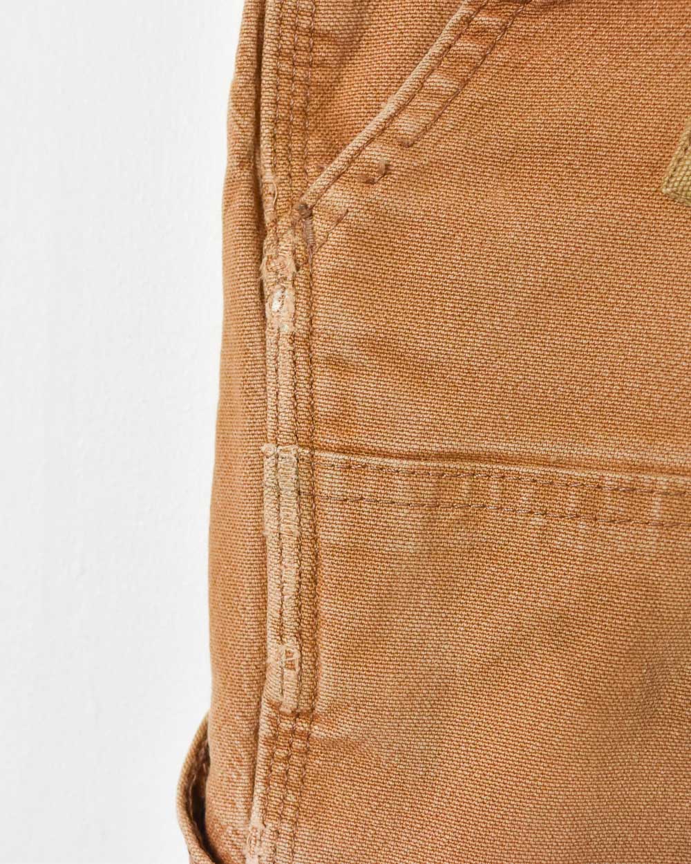 Brown Carhartt Double Knee Carpenter Jeans - W34 L31
