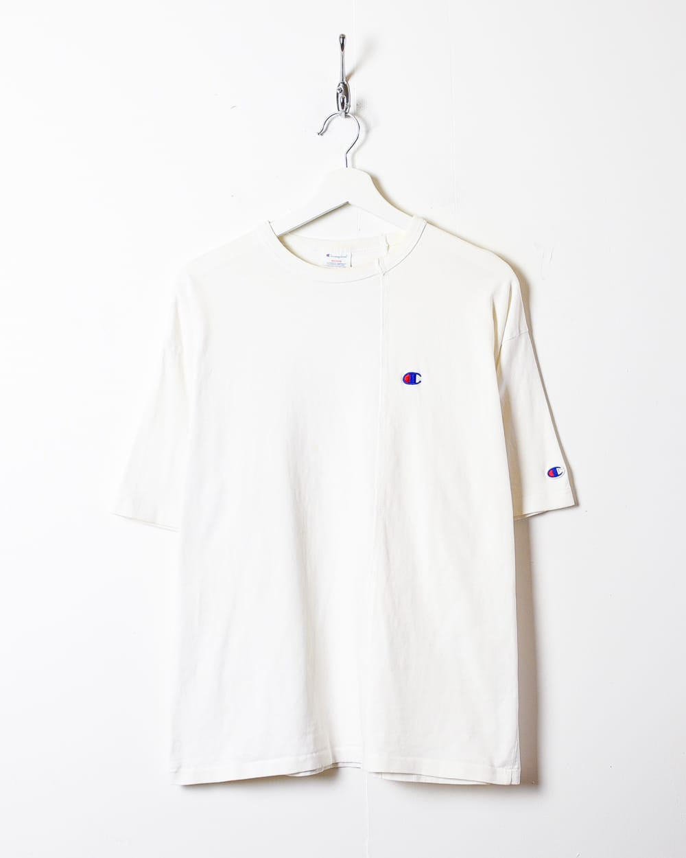 White Champion T-Shirt - Medium