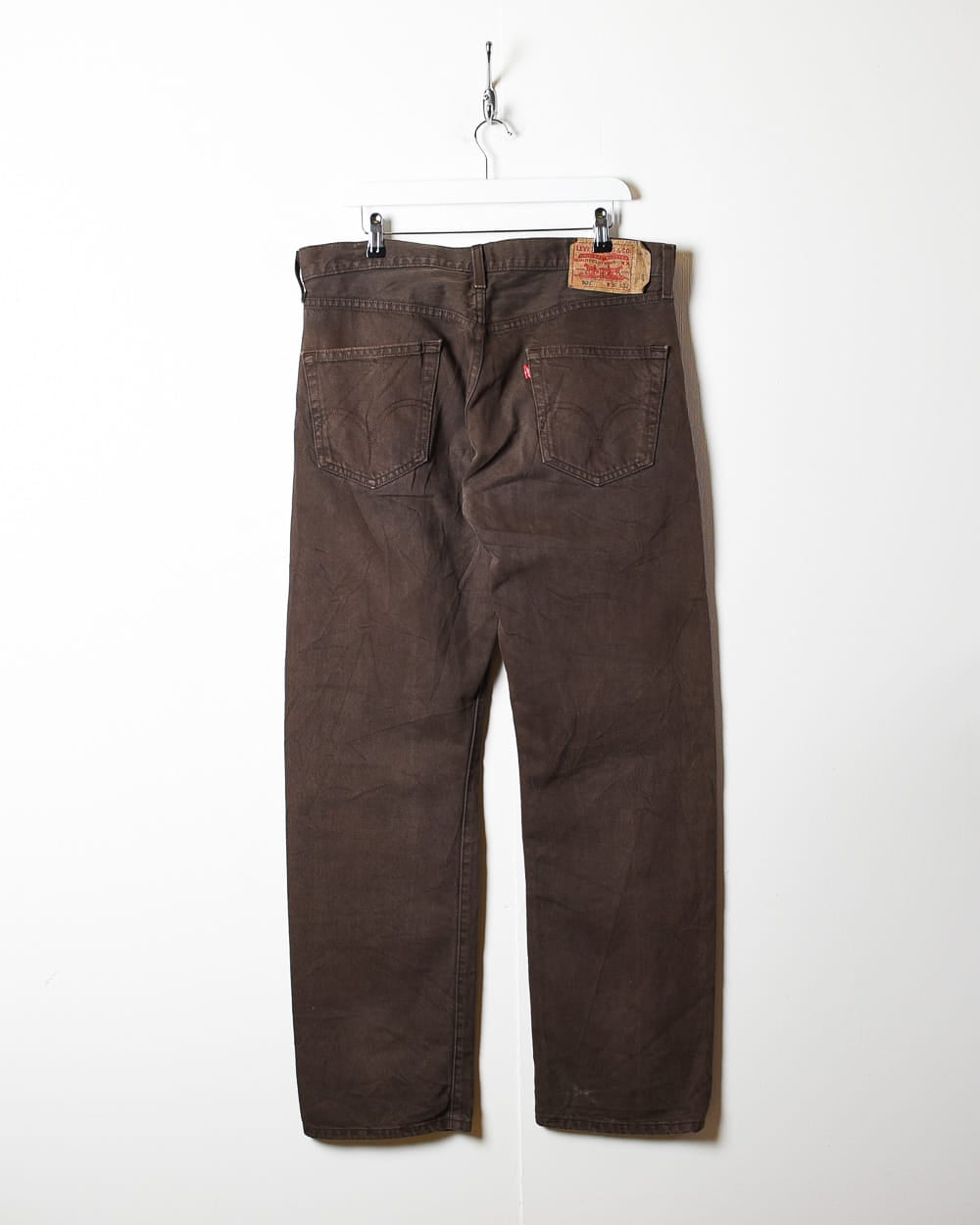 Brown Levi's 501 Jeans - W38 L32