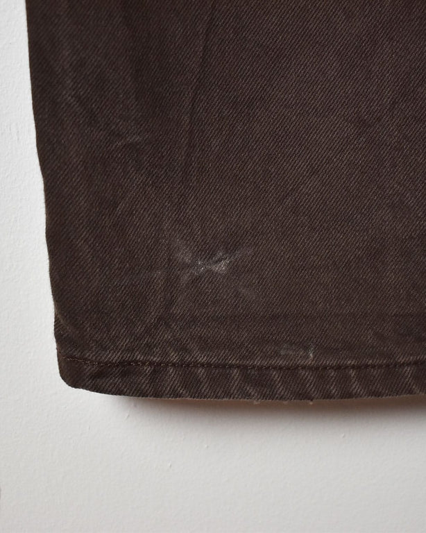 Brown Levi's 501 Jeans - W38 L32