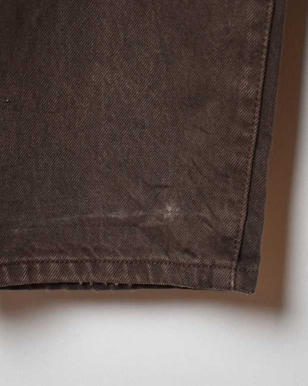 Brown Levi's 501 Jeans - W38 L32