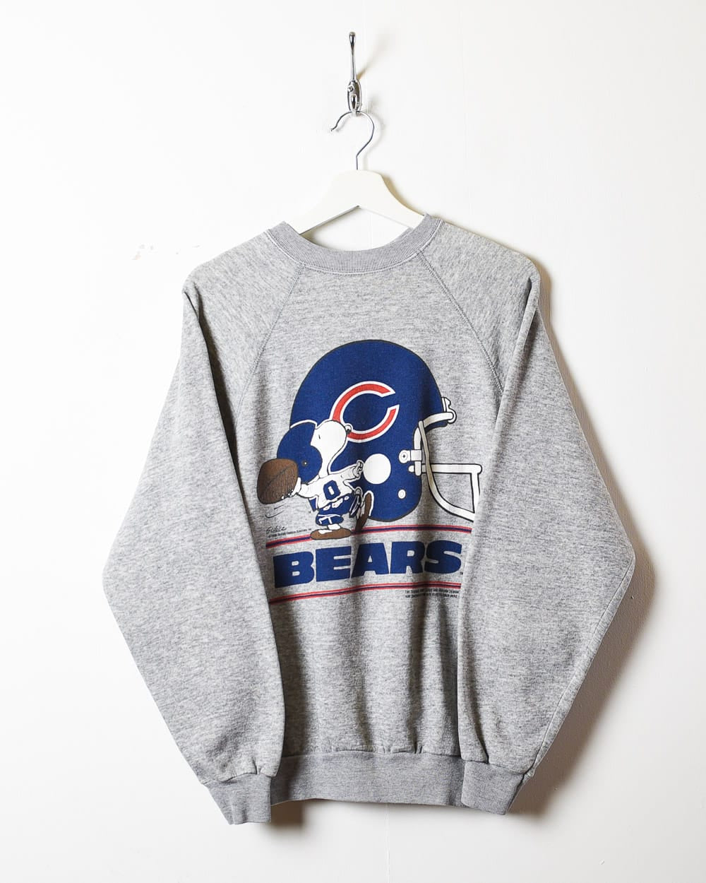 Stone Snoopy Chicago Bears 80s Sweatshirt - Medium